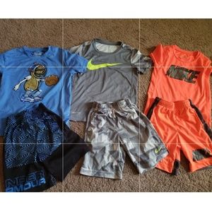 Boy UA and Nike lot - size 6